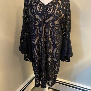 MSK ~ Navy Blue Dress~ Size 16